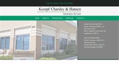Desktop Screenshot of kch-law.com